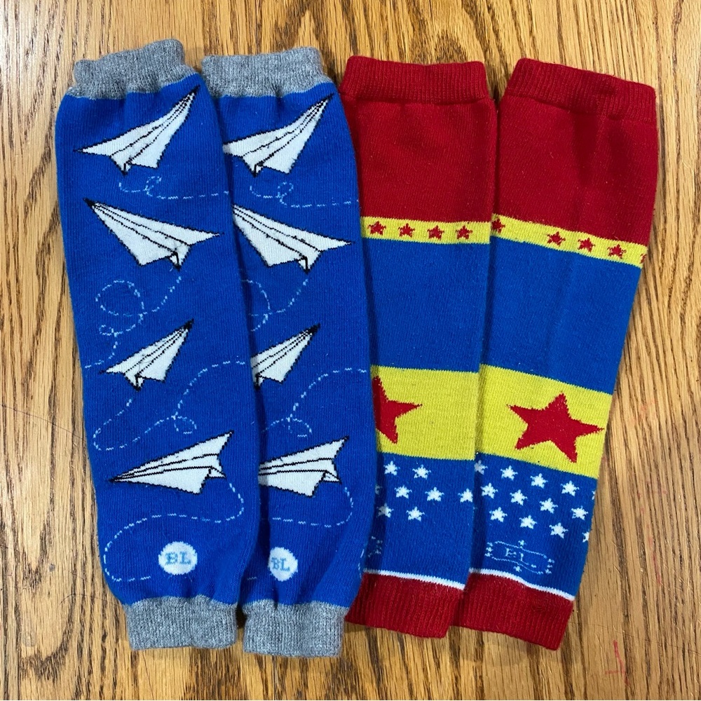 2 Sets Baby Legs brand Leggings Knee Protectors One Size